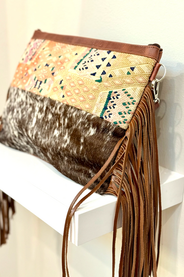 Fringe + Hide Purse